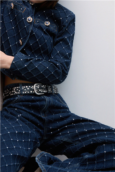 Liu Jo Pant.Straight Matela Kadın Jean Pantolon