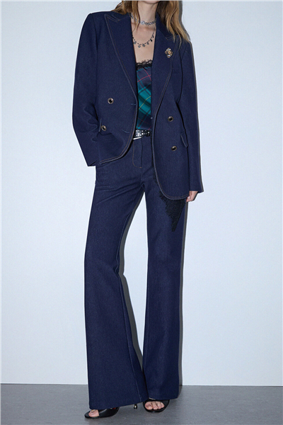 Liu Jo Pant.Denim Dandy H.W Kadın Jean Pantolon Çok Renkli