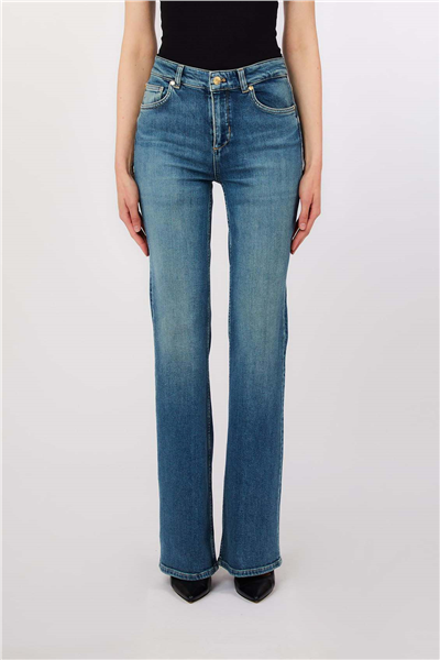Liu Jo Pant.Magic Boot Cut H.W. Kadın Jean Pantolon