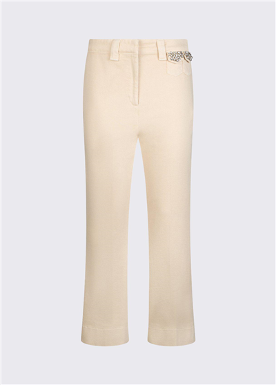 Liu Jo Pantalone Ricamato Kadın Pantolon