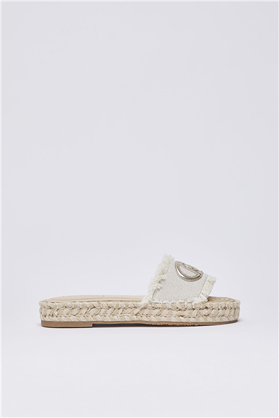 Liu Jo Paros 01 Canvas/Metallic Kadın Terlik Çok Renkli
