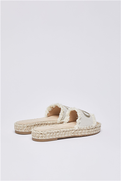 Liu Jo Paros 01 Canvas/Metallic Kadın Terlik Çok Renkli
