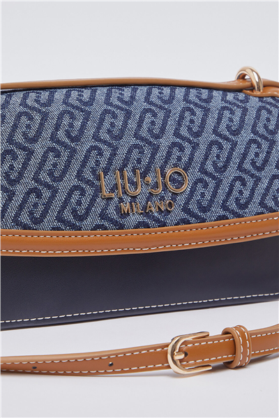 Liu Jo S Crossbody East West Kadın Mini Omuz Çantası Mavi