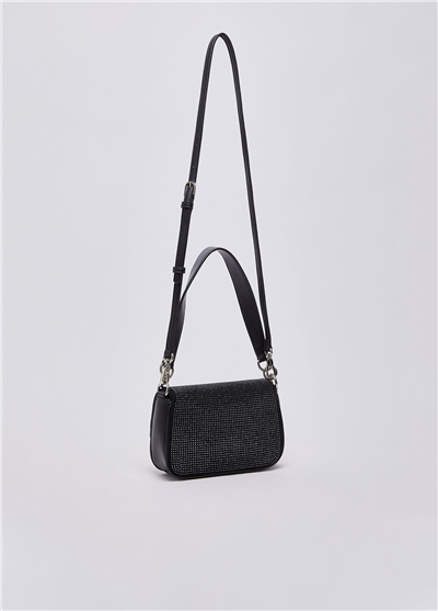 Liu Jo S Crossbody Kadın Mini Omuz Çantası Siyah