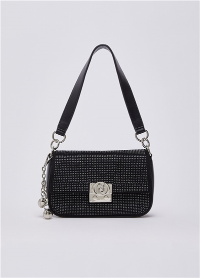 Liu Jo S Crossbody Kadın Mini Omuz Çantası Siyah