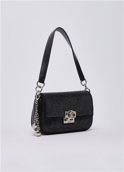 Liu Jo S Crossbody Kadın Mini Omuz Çantası Siyah