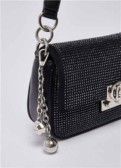 Liu Jo S Crossbody Kadın Mini Omuz Çantası Siyah