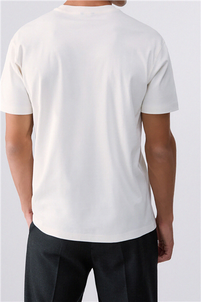 Liu Jo T-Shirt Basica M/C Erkek Bisiklet Yaka T-Shirt