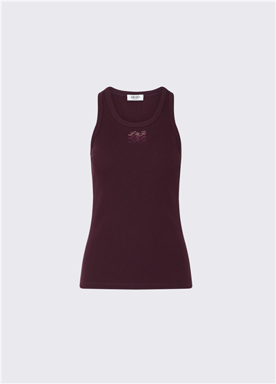 Liu Jo T-Shirt Moda S/M Kadın Bisiklet Yaka T-Shirt