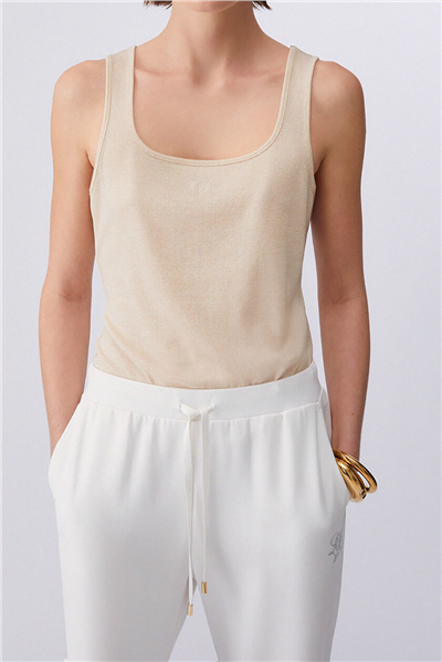 Liu Jo T-Shirt Moda S/M Kadın Bisiklet Yaka T-Shirt Çok Renkli