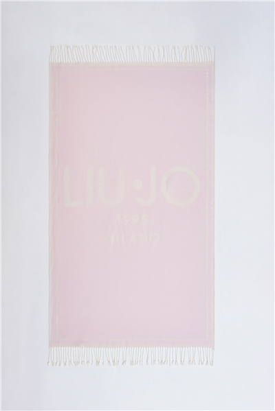 Liu Jo Telo Jacquard C/Peneri Kadın Havlu Pembe