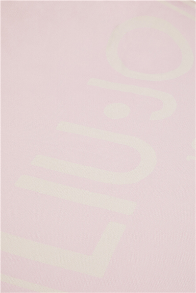 Liu Jo Telo Jacquard C/Peneri Kadın Havlu Pembe