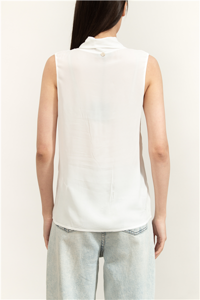 Liu Jo Top Scollo A V Kadın Bluz