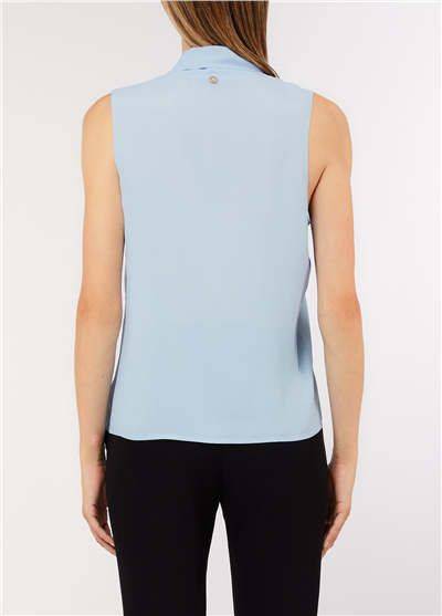 Liu Jo Top Scollo A V Kadın Bluz