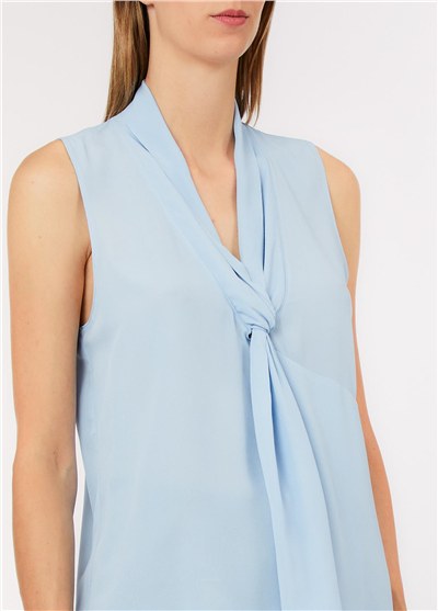 Liu Jo Top Scollo A V Kadın Bluz