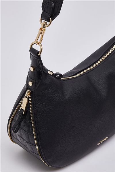Liu Jo Tracolla Kadın Mini Omuz Çantası Siyah