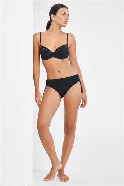 Maryan Mehlhorn Kadın Bikini Üstü Siyah
