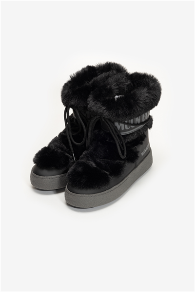 MOON BOOT Mb Ltrack Faux Fur Wp Kadın Bot