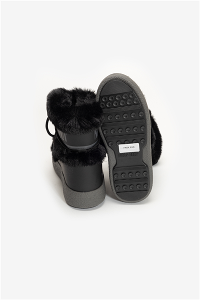 MOON BOOT Mb Ltrack Faux Fur Wp Kadın Bot