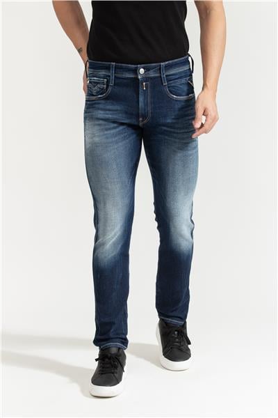 Replay Anbass Slim Erkek Jean Pantolon Mavi