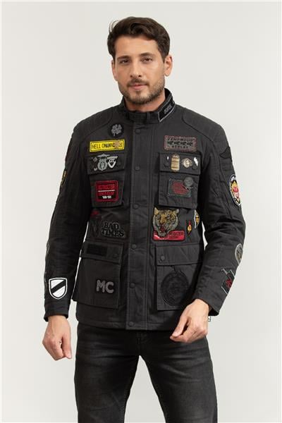 Replay Biker Erkek Mont