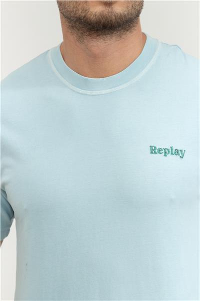 Replay Erkek Bisiklet Yaka T-Shirt