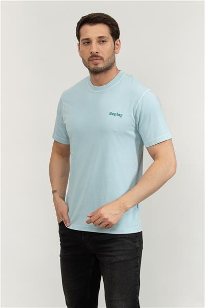 Replay Erkek Bisiklet Yaka T-Shirt