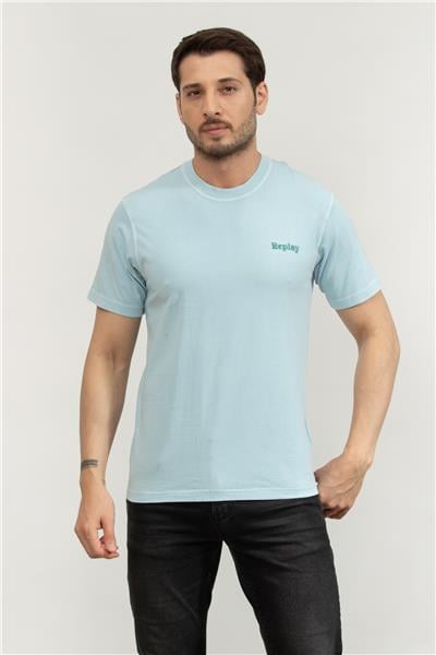 Replay Erkek Bisiklet Yaka T-Shirt