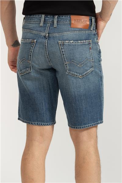 Replay Grover Short Straight Erkek Bermuda Şort