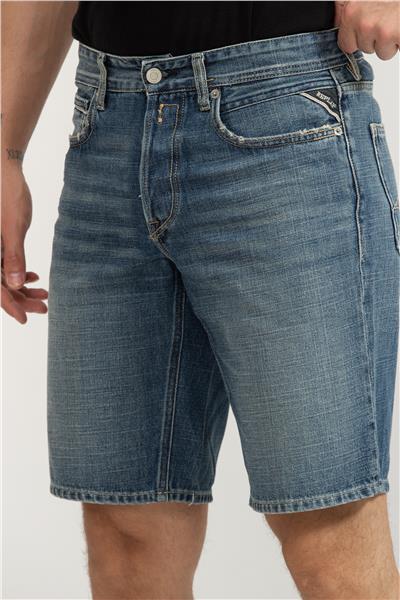 Replay Grover Short Straight Erkek Bermuda Şort