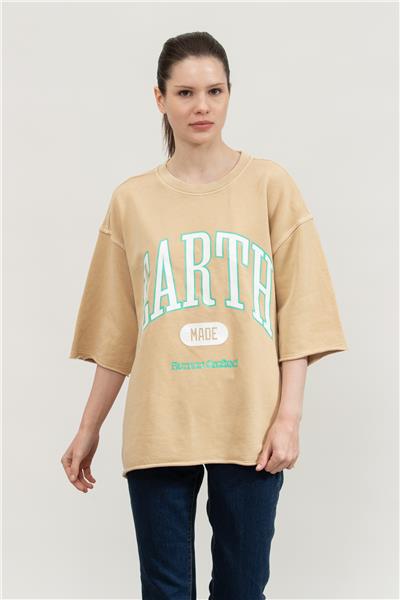 Replay Kadın Bisiklet Yaka Sweatshirt