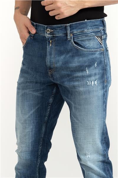 Replay Mickym Slim Tapered Erkek Jean Pantolon