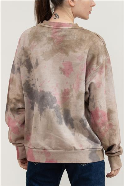 Replay Over Kadın Bisiklet Yaka Sweatshirt