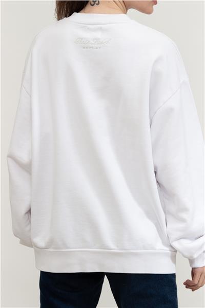 Replay Over Kadın Bisiklet Yaka Sweatshirt