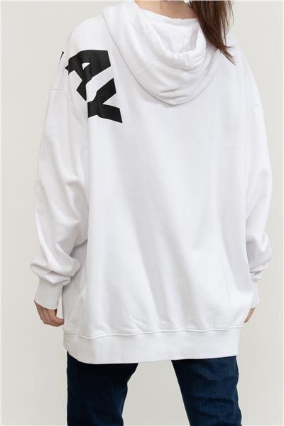 Replay Over Kadın Kapüşonlu Sweatshirt