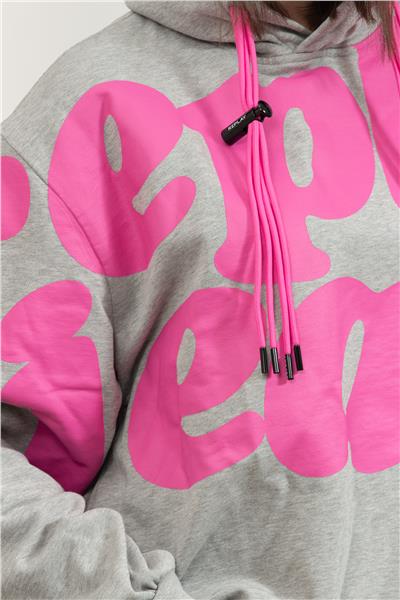 Replay Over Kadın Kapüşonlu Sweatshirt