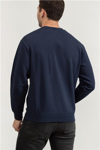 Replay Regular Erkek Bisiklet Yaka Sweatshirt