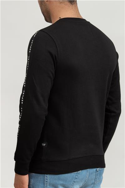 Replay Regular Erkek Bisiklet Yaka Sweatshirt