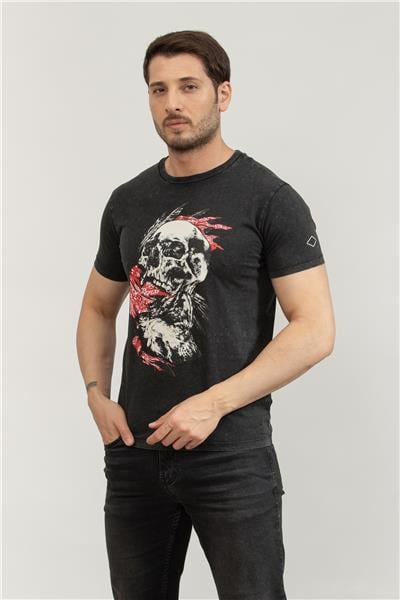 Replay Regular Erkek Bisiklet Yaka T-Shirt
