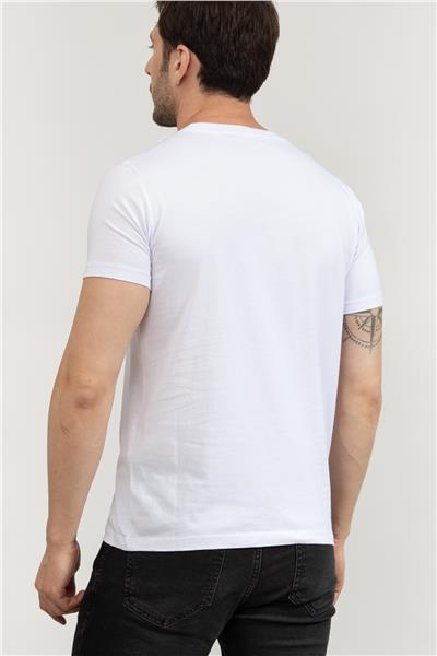 Replay Regular Erkek Bisiklet Yaka T-Shirt