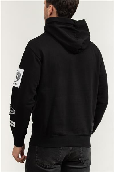 Replay Regular Erkek Kapüşonlu Sweatshirt