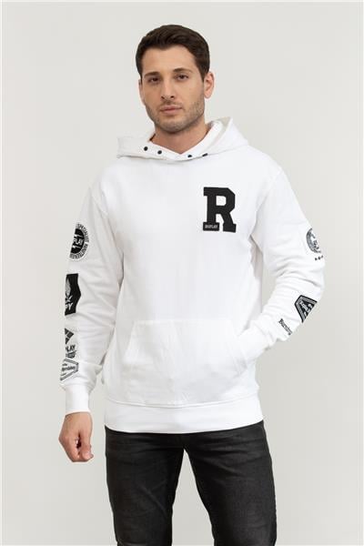 Replay Regular Erkek Kapüşonlu Sweatshirt