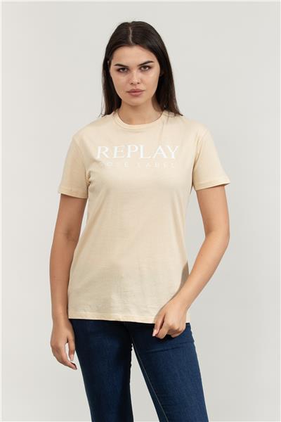 Replay Regular Kadın Bisiklet Yaka T-Shirt