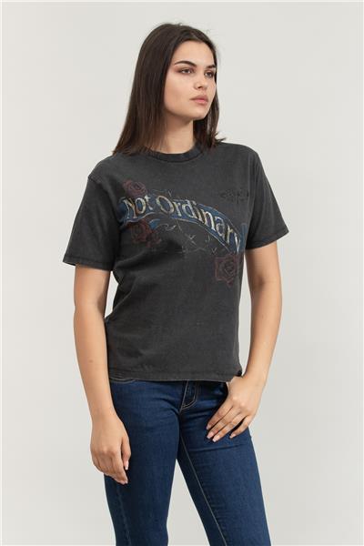 Replay Regular Kadın Bisiklet Yaka T-Shirt