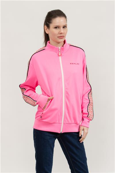 Replay Regular Kadın Fermuarlı Sweatshirt