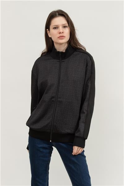 Replay Regular Kadın Fermuarlı Sweatshirt