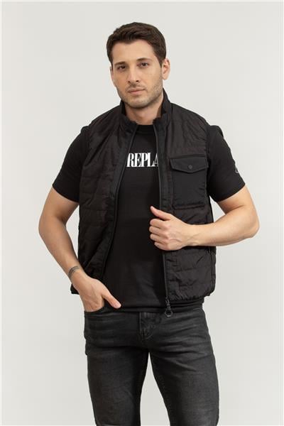 Replay Regular Slim Erkek Yelek
