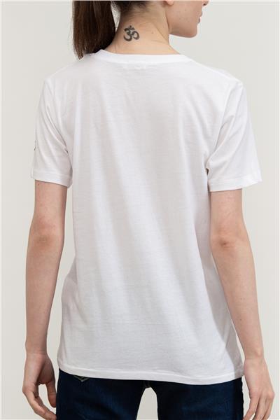 Replay Slim Kadın Bisiklet Yaka T-Shirt