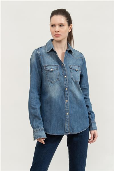 Replay Slim Kadın Gömlek