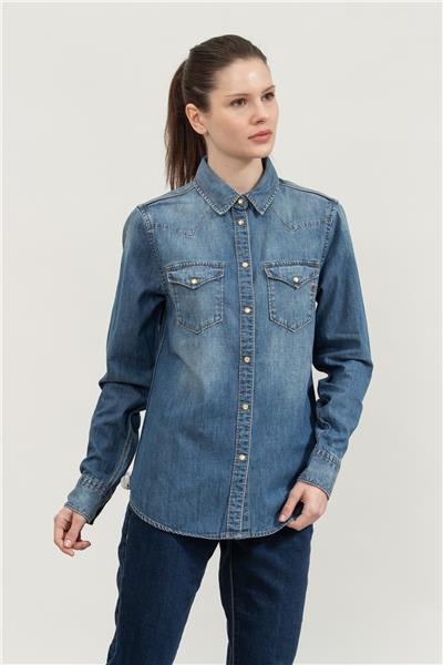 Replay Slim Kadın Gömlek